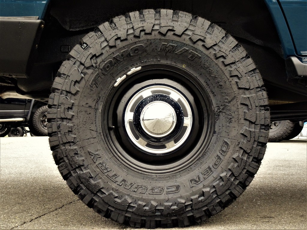 輸出用スチールホイール×TOYOオープンカントリーM/T！！いずれも新品インストール♪♪