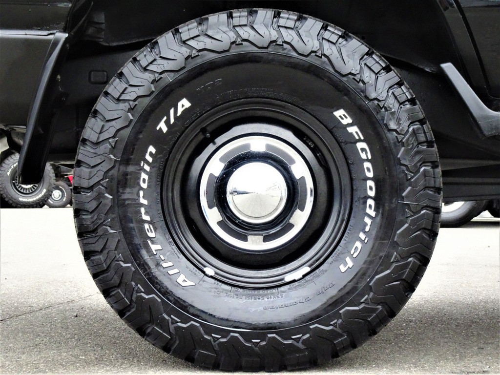 輸出用スチールホイール×BFグッドリッチAT KO２！！惜しげもなくいずれも新品インストール♪♪
