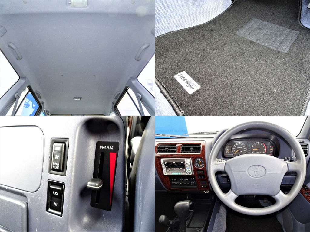リアヒータ完備！！フロアマット新品装着！！