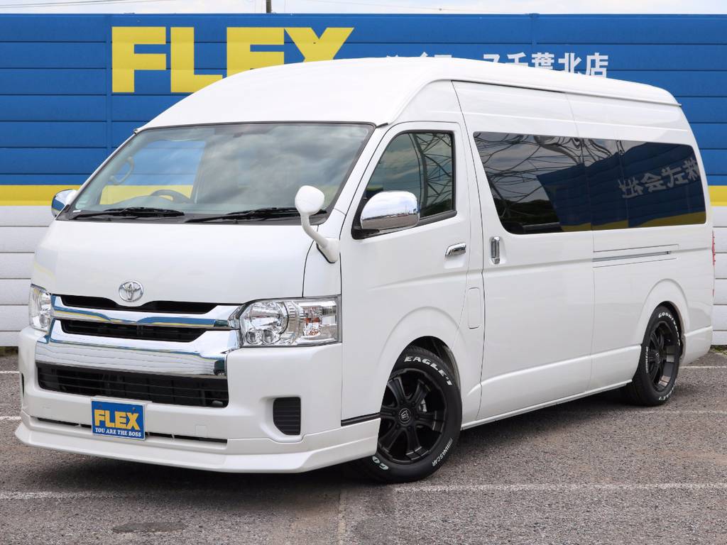 新車未登録　ハイエースグランドキャビン　特別架装車ファインテックツアラー！