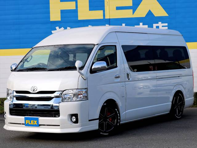 トヨタ車体純正架装車”ファインテックツアラー”のグランドキャビン仕様完成です！純正フォグランプキット新品お取り付け済み★