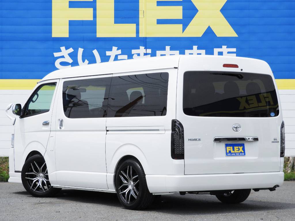 ２インチーダウンキット、ＦＬＥＸオリジナル”煌”ＬＥＤテールなども新品装着です♪
