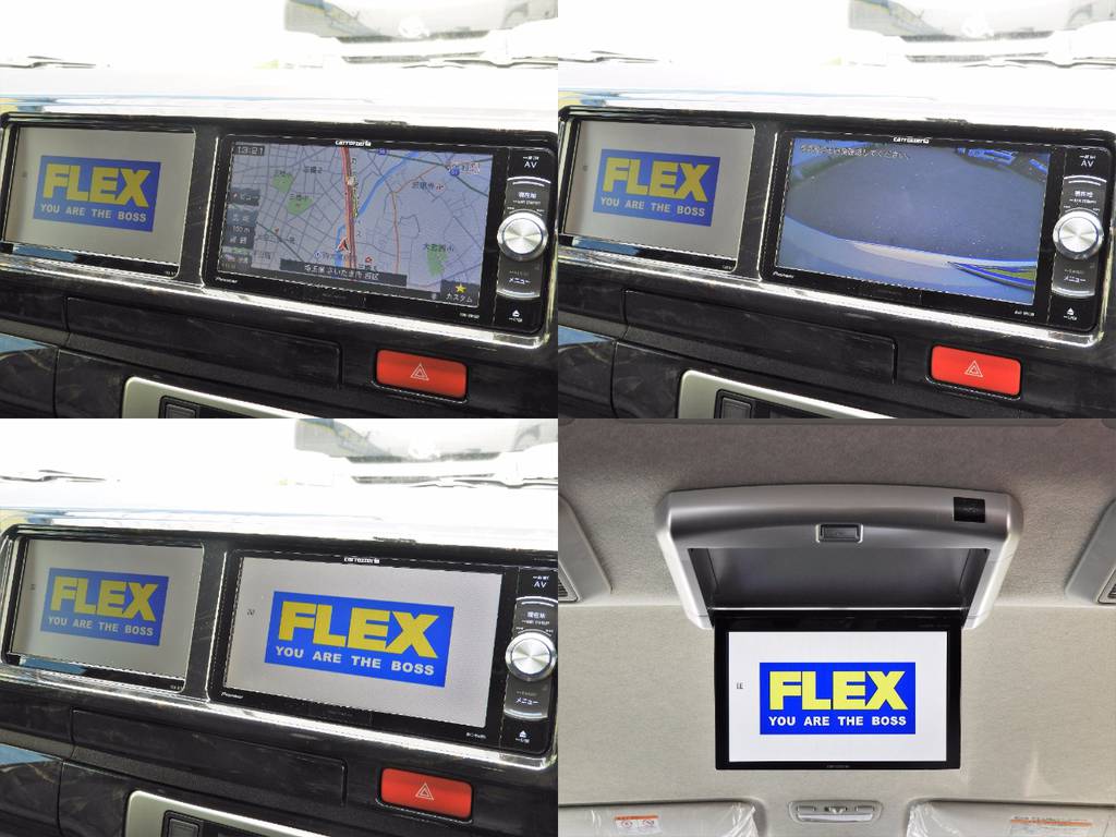 地図やバックカメラなど運転者さんに必要な映像を映しつつ、ＴＶやＤＶＤの大事な場面も見逃さずにご覧いただけますね！