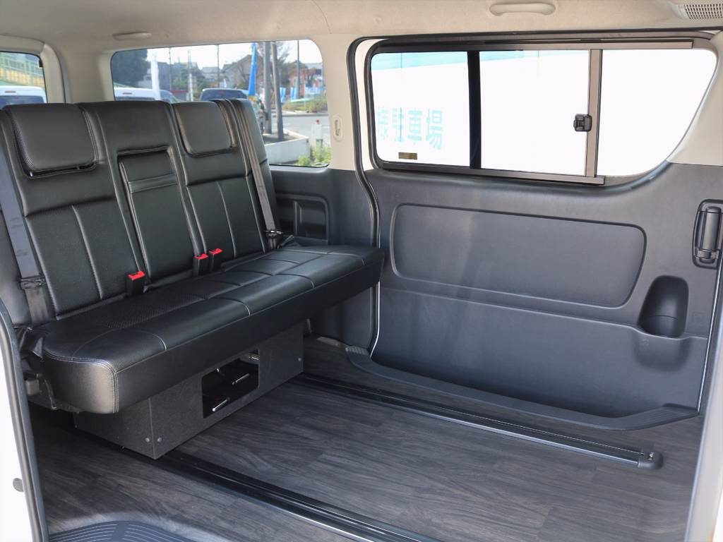 大切な方をＶＩＰ気分で乗せてあげられたり、荷物を多く載せたりと色々な用途が思い浮かびますね♪