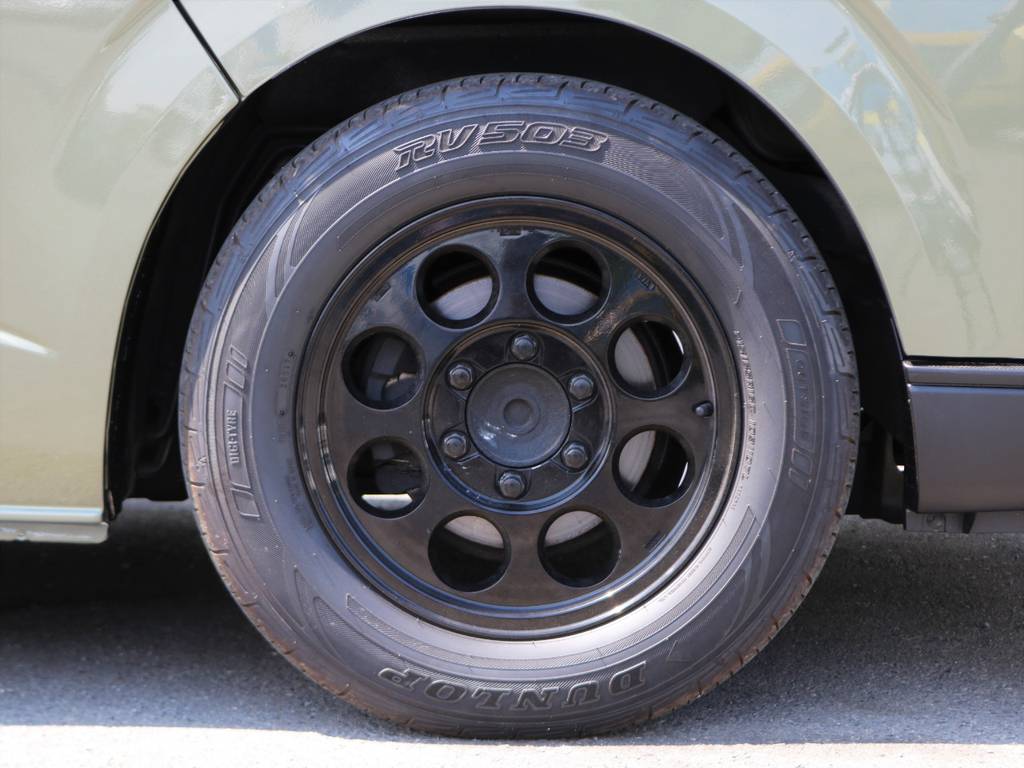 安心の日本製ＤＵＮＬＯＰタイヤは車検対応品♪