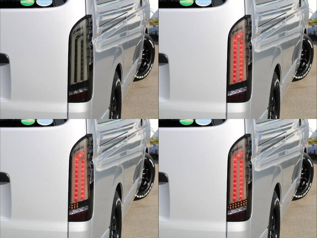 流れるウインカーのＬＥＤテールランプ☆彡