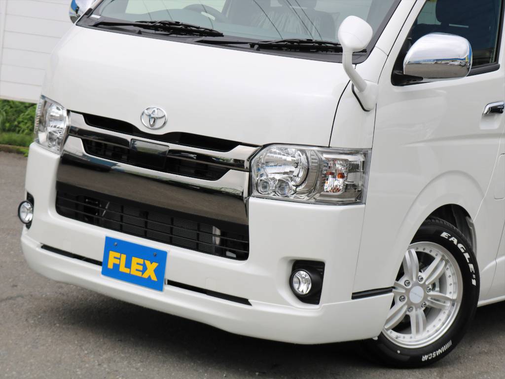 ４１５コブラ　クリーンルック３リップスポイラーでスッキリとしたお車に♪