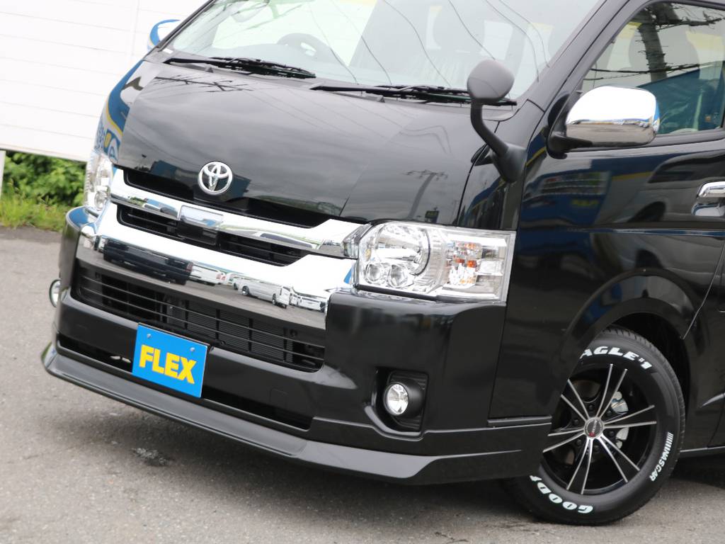 ＦＬＥＸ　Ｄｅｌｆｉｎｏ　Ｌｉｎｅフロントスポイラー！