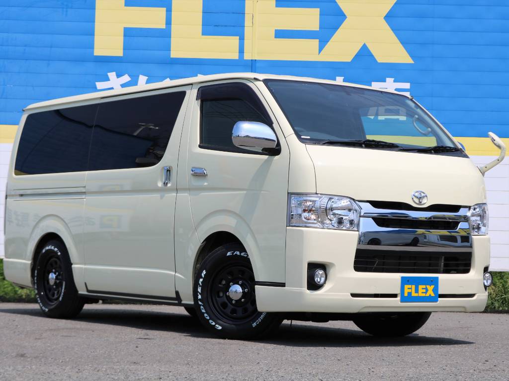 ハイエースバン　スーパーＧＬ　４ＷＤ　３?ディーゼルターボ　特設ライトイエローカラー入庫しました！