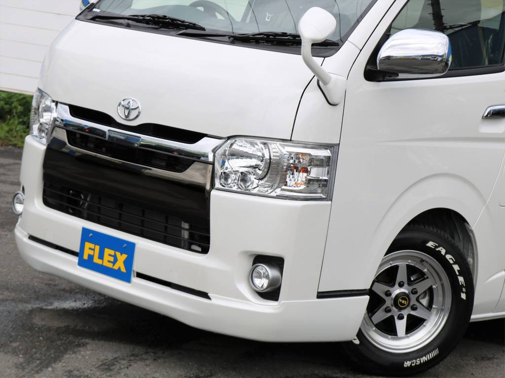 ４１５コブラ　クリーンルック３リップスポイラーでスッキリとしたお車に♪