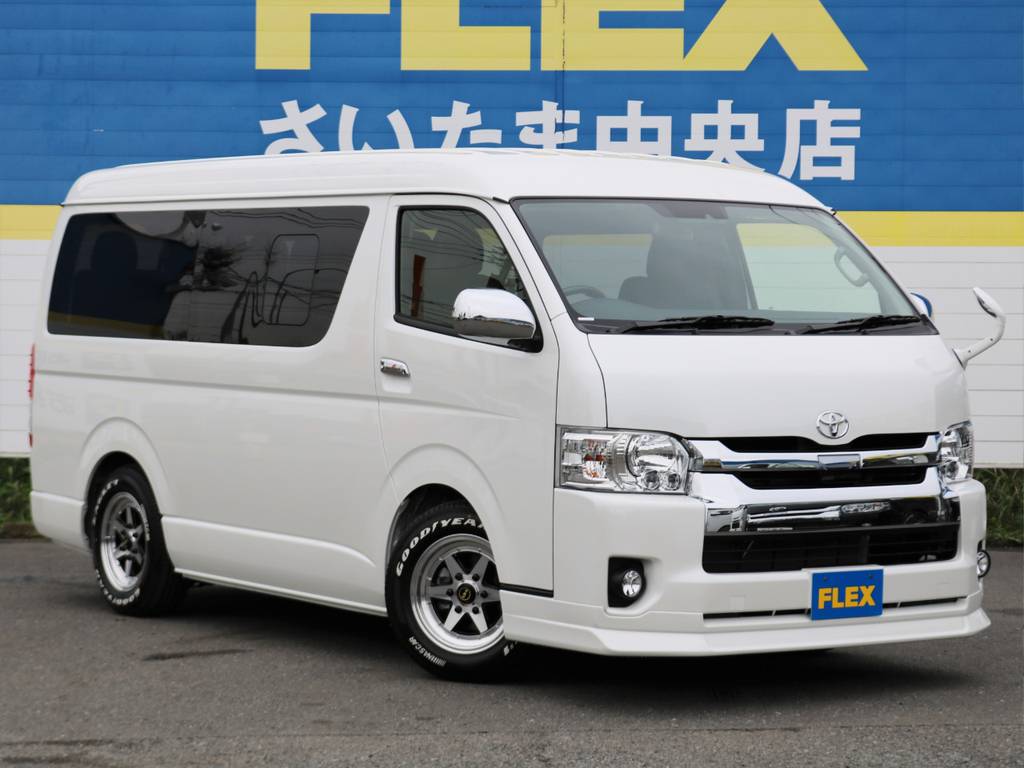ハイエースワゴン　TSS付き車両入庫しました！