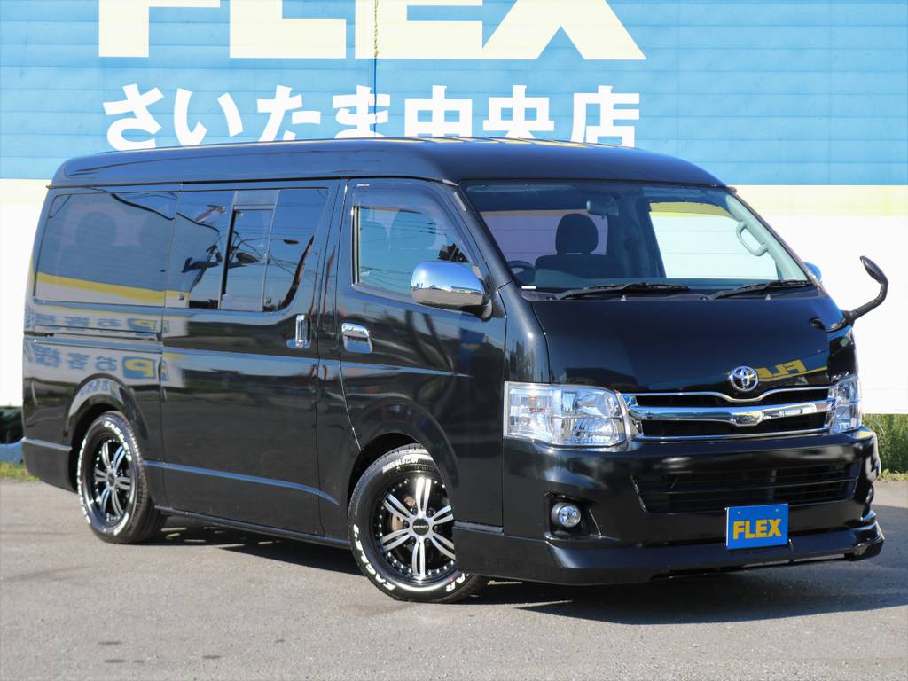 ３型ハイエースワゴン　トヨタ純正特別架装車パーソナルワゴン入庫しました！