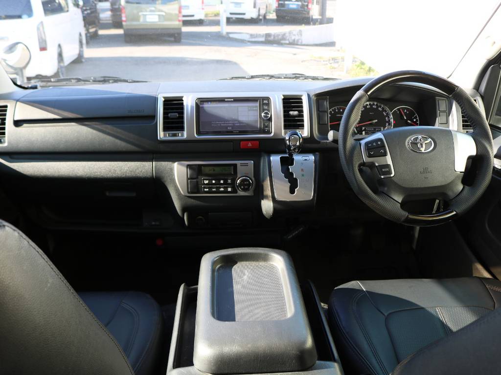 運転席が高く見切りが良いので運転しやすいですよ！