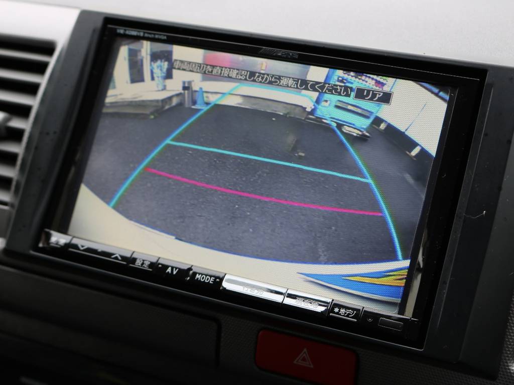 バックカメラも搭載されておりますので運転が不慣れな方もご安心ください！
