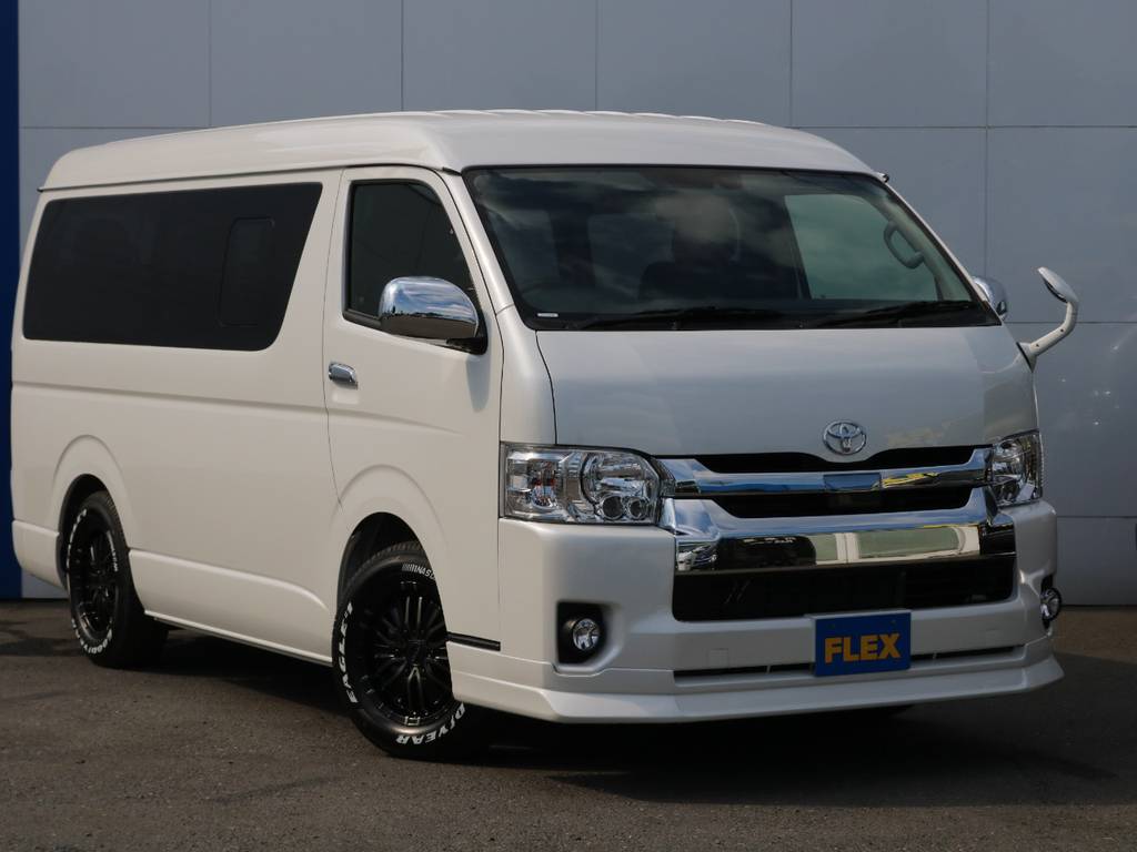 ハイエースワゴン　４WD　TSS付き車両です！