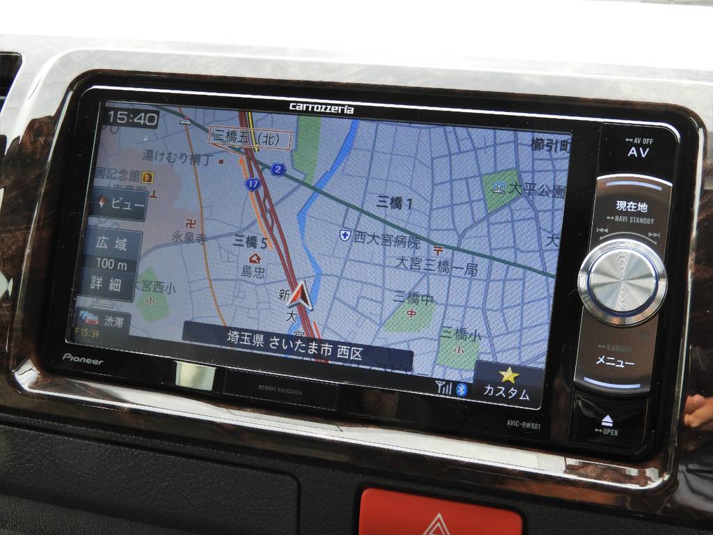 フルセグSDナビは走行中視聴、Bluetooth接続など便利な機能盛りだくさん♪