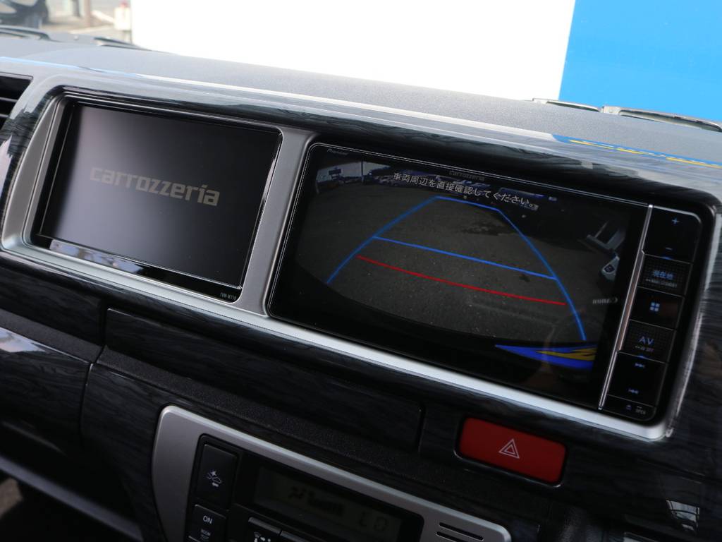 便利な機能盛りだくさんのパイオニアフルセグSDナビ搭載！勿論、Bluetooth対応です！