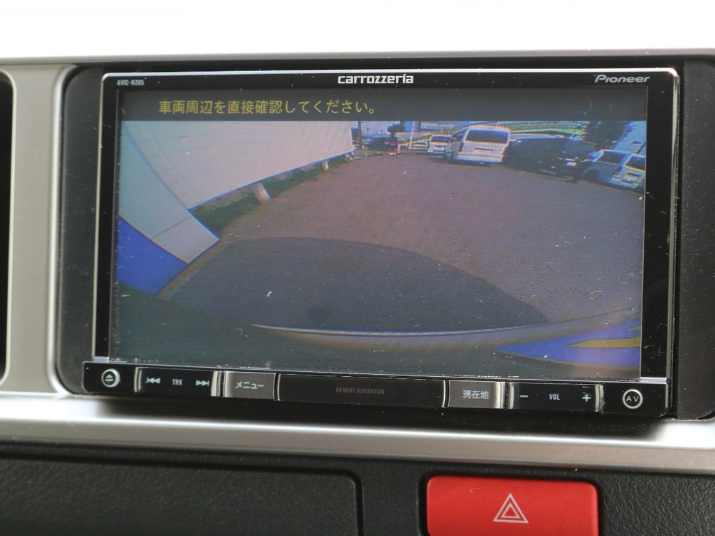 バックカメラも装着済みです☆