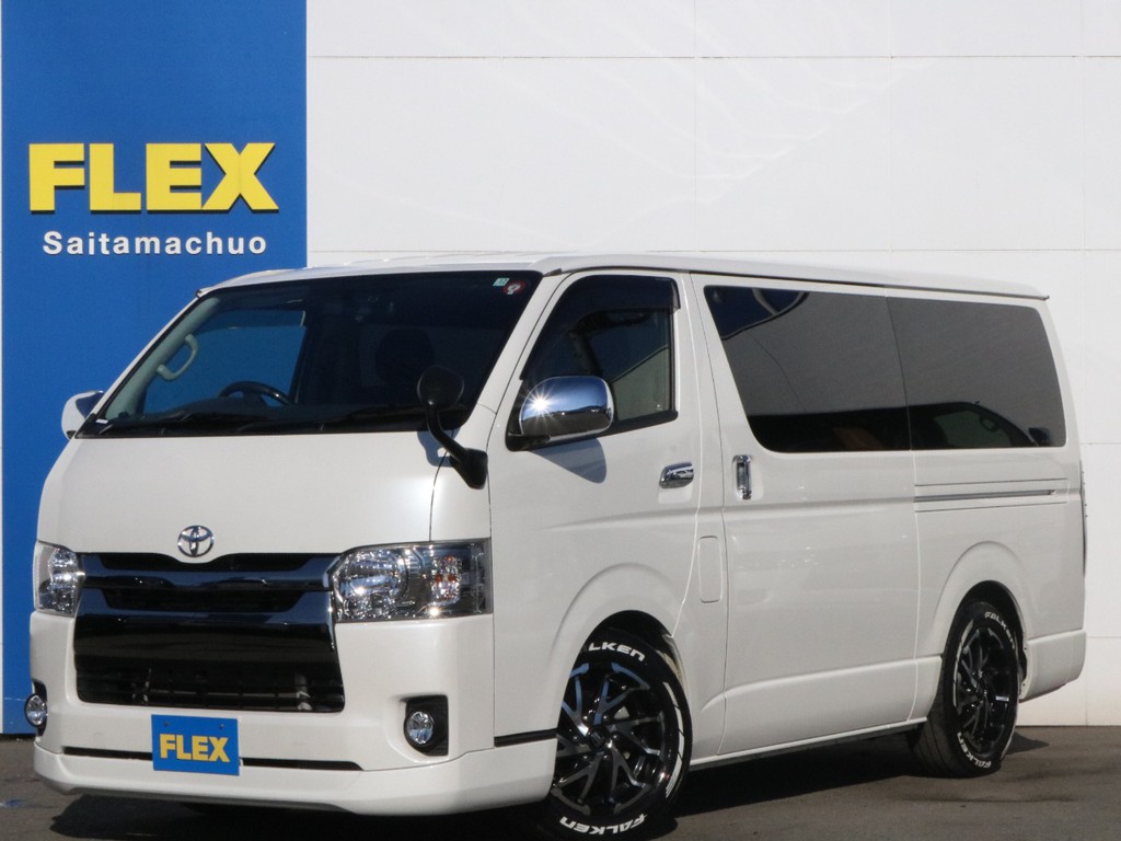 トヨタ ハイエースバン 3 0 スーパーgl ダークプライム ロングボディ ディーゼルターボ 価格 329 8万円 埼玉県 物件番号 中古車の情報 価格 Mota