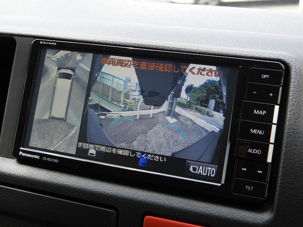 新機能パノラミックビューモニター搭載で360周囲の確認が出来て安全安心！！