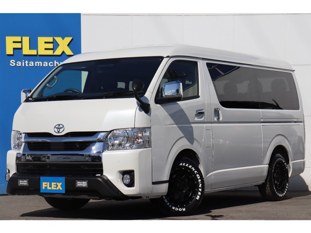 新車/ハイエースワゴンＧＬ１０人乗り　２ＷＤ　オフロードパッケージ　フルセグナビ/フリップダウンモニター