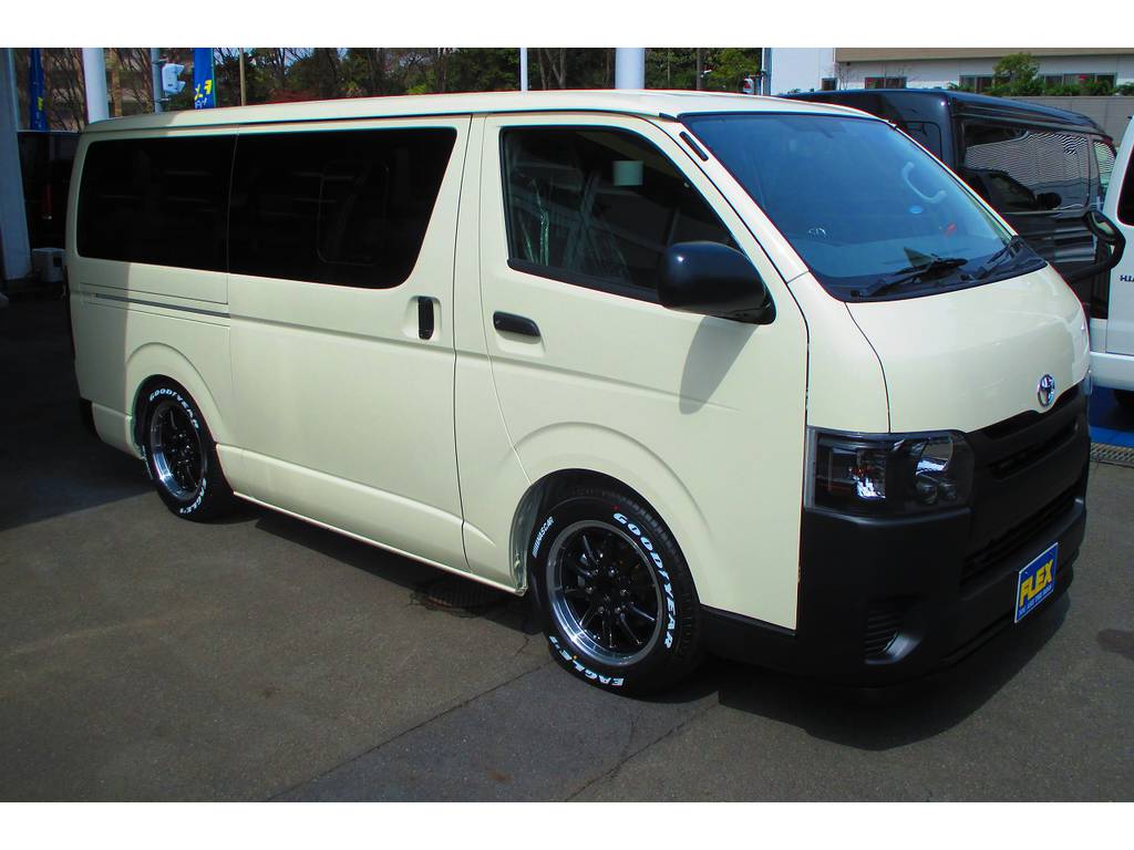 ライトイエロー×マットブラックの組み合わせが一番カッコいいですねっ！働く男の為の車！それが男気仕様♪