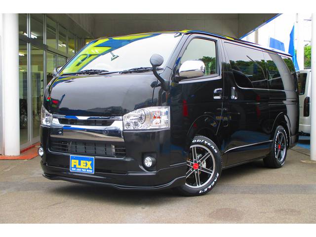 新車スーパーＧＬ悪顔仕様が完成致しましたよっ♪漆黒のボディがカッコいい！装備も充実した一台ですよっ♪