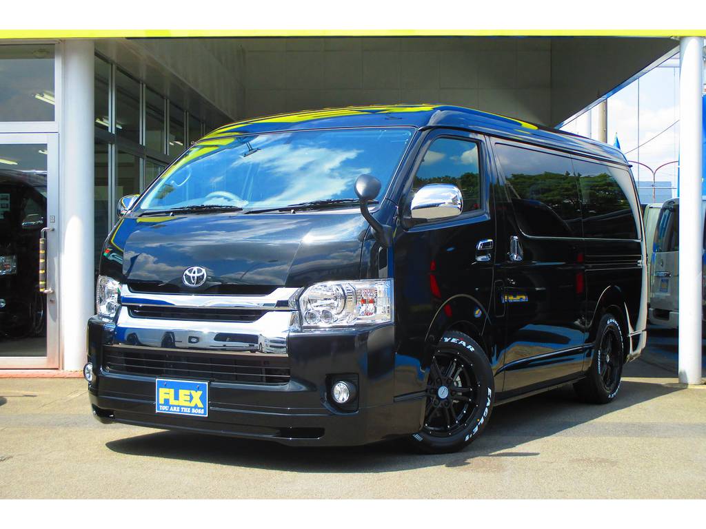 漆黒のツインナビパッケージ車が堂々完成致しました！威厳・風格・迫力文句無しの一台ですよぉ♪