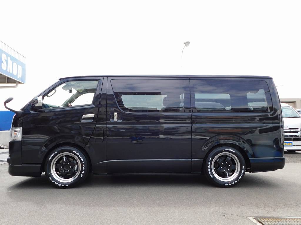 やっぱり低い箱車はカッコいい！２インチローダウンですので日常使いでもそんなに支障は出ないですよっ♪