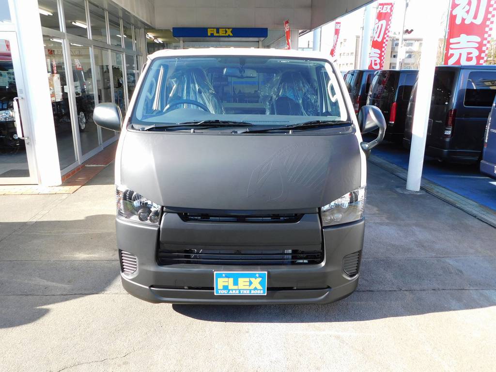 flex オーバーフェンダー 車好きがこだわる】FLEXオリジナル ハイエース Delfino Line