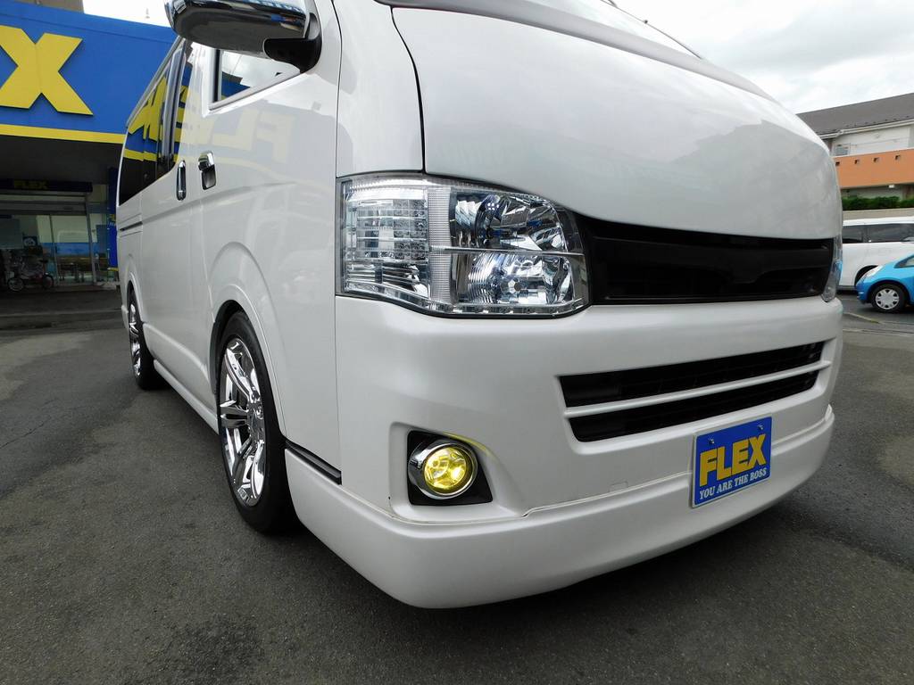 フォグランプもＬＥＤに換装済み！フォグと言ったら黄色ですねっ♪