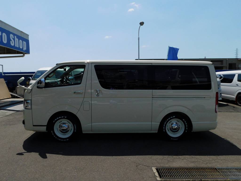 ローダウンのみのスタイルですので段差を気にする必要もなくそしてカッコいい♪