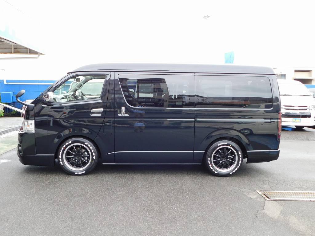 約５センチのローダウンでこの低さ！低い箱車は問答無用でカッコいいに決まってますねっ！！！