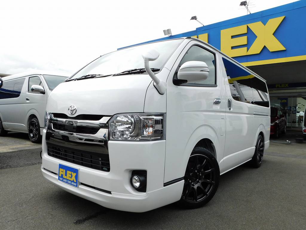 人気のダークプライムⅡ♪純白の床張りキットパッケージ車！早いもの勝ちの一台ですよっ♪