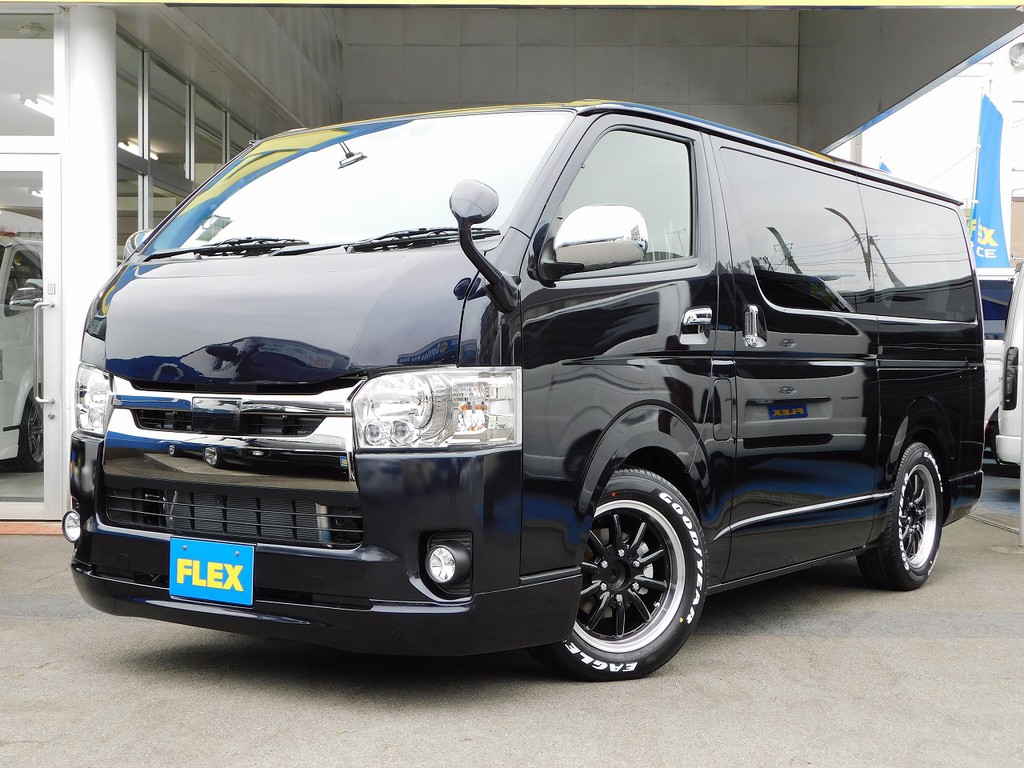 新車ダークプライムⅡディーゼルターボ・ナビパッケージ車完成致しました！基本を押さえたスタイリッシュな一台ですよぉ！！！