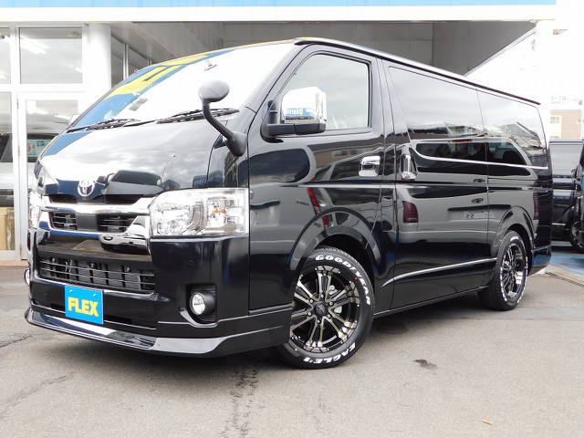 新車６型ダークプライムⅡディーゼルターボ入庫致しました！基本カスタムを押さえた一台♪余裕のパワーをご体感下さい！！！