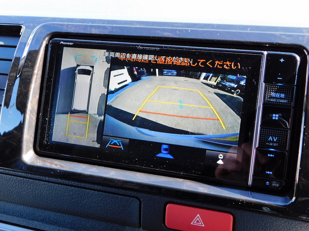 ６型から搭載されたパノラミックビューモニターも完備♪駐車するときに大変便利ですよっ♪