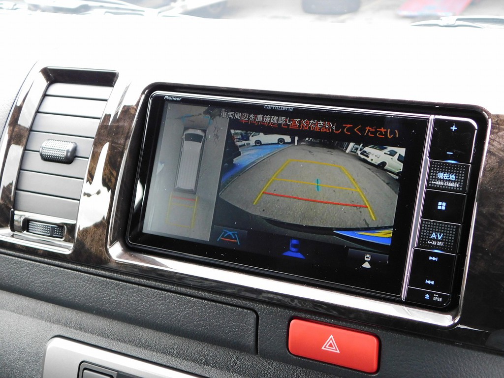 ６型から採用のパノラミックビューモニターも搭載済み！駐車も安心して行えますねっ♪