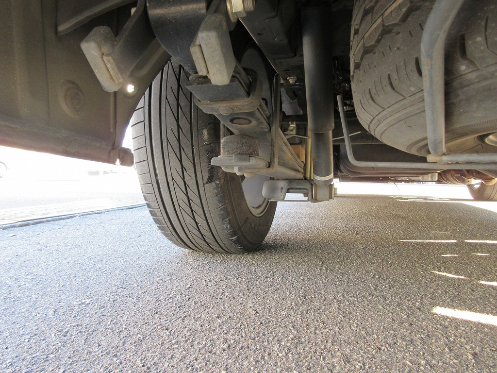 ローダウンは１．５インチで適度な車高で走りやすいですよっ♪