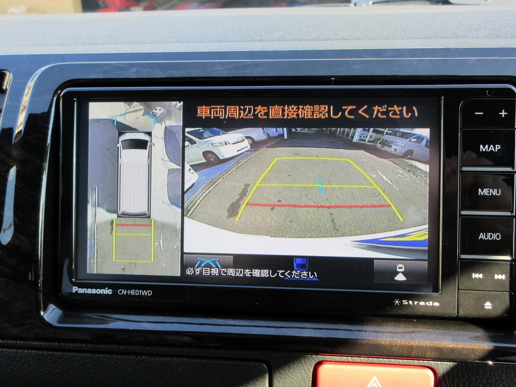 パノラミックビューモニターも完備！駐車時の安心感が違います！！！