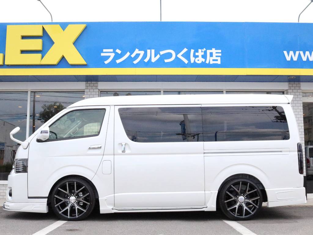 ２インチローダウン施工済みです！見た目にこだわり抜いた一台が完成♪もちろん追加のカスタムも行えます！