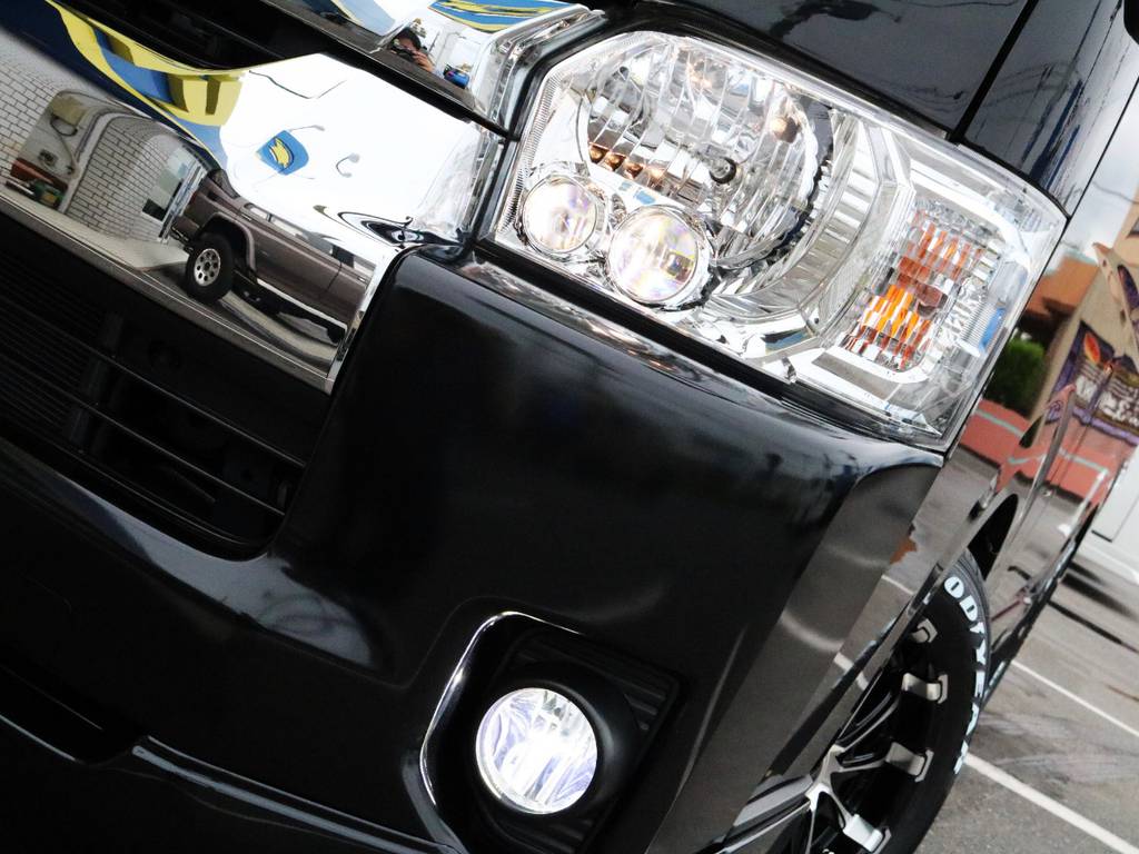 メーカーオプション「ＬＥＤヘッドライト」！ＬＥＤフォグランプ装着♪