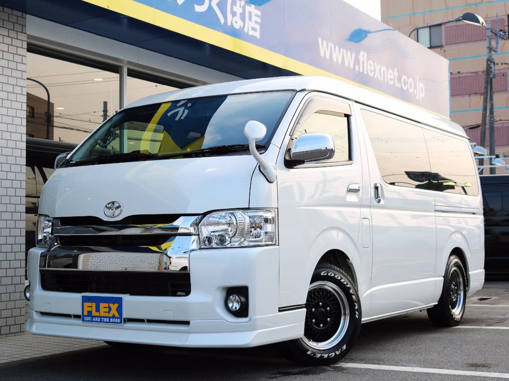 平成２６年ハイエースＷ「ＧＬ」１０人乗り、４ＷＤガソリン車、程度良好なワンオーナー車♪