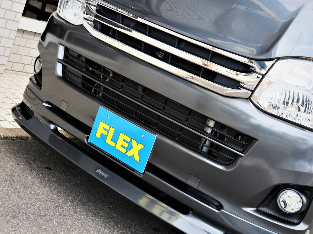 モデリスタ製フロントスポイラー！ＦＬＥＸオリジナルデルフィーノラインフロントスポイラー！