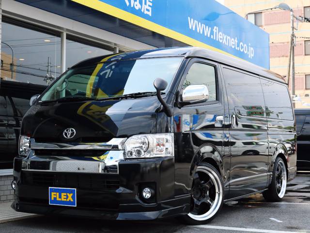 新車未登録ハイエースＷ「ＧＬ」１０人乗り２ＷＤガソリン車！人気のスタンダードコンプリート！