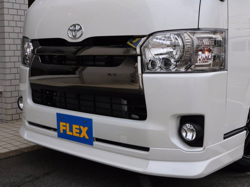 ＦＬＥＸオリジナル、デルフィーノフロントリップスポイラー！