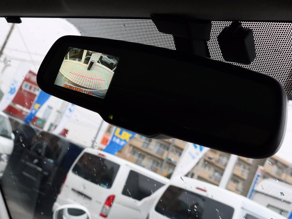 メーカーオプション「バックカメラ」！