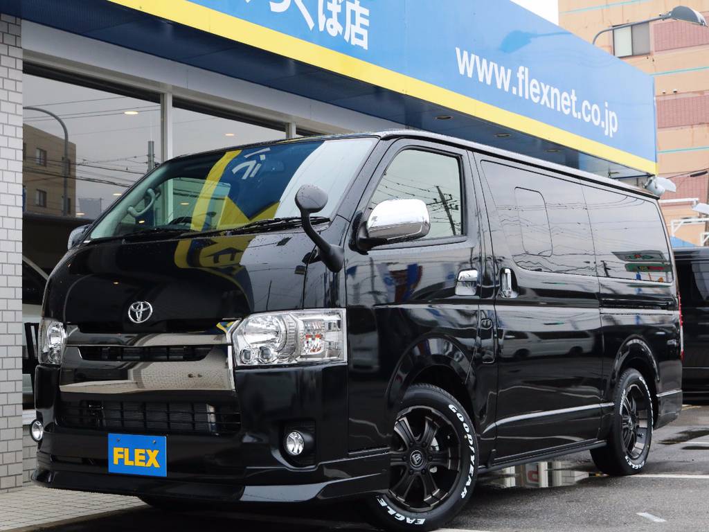 新車未登録ハイエースＶスーパーＧＬ５人乗り、４ＷＤディーゼル車！特別仕様車ダークプライム♪