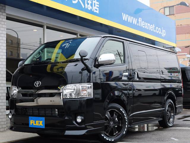 新車未登録ハイエースＶスーパーＧＬ５人乗り、４ＷＤディーゼル車！特別仕様車ダークプライム♪