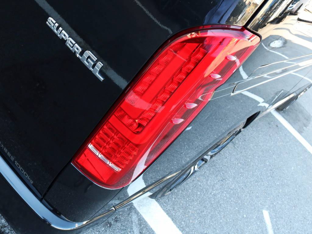 ＬＥＤテールランプ！カッコ良く決まってます！